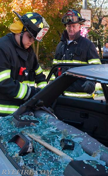 Rye FD Fire Prevention Week Open House 10/12/15.  Photo by Lt. Lester Millman 
